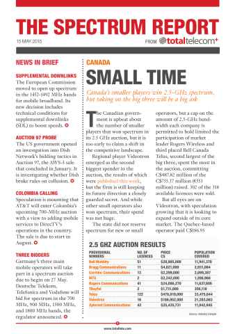 The Spectrum Report issue The Spectrum Report