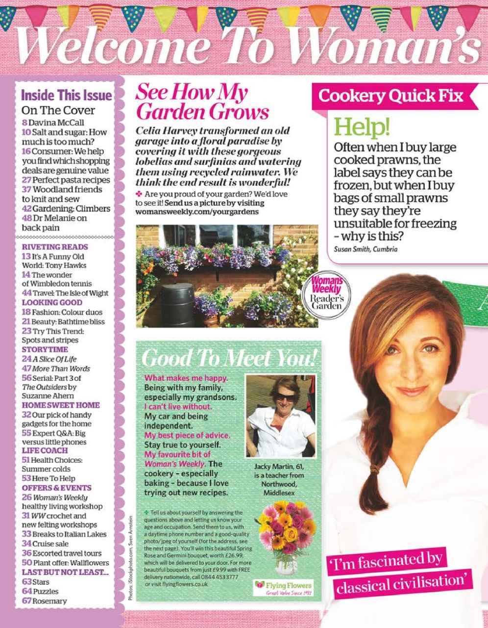 Woman's Weekly Preview Pages