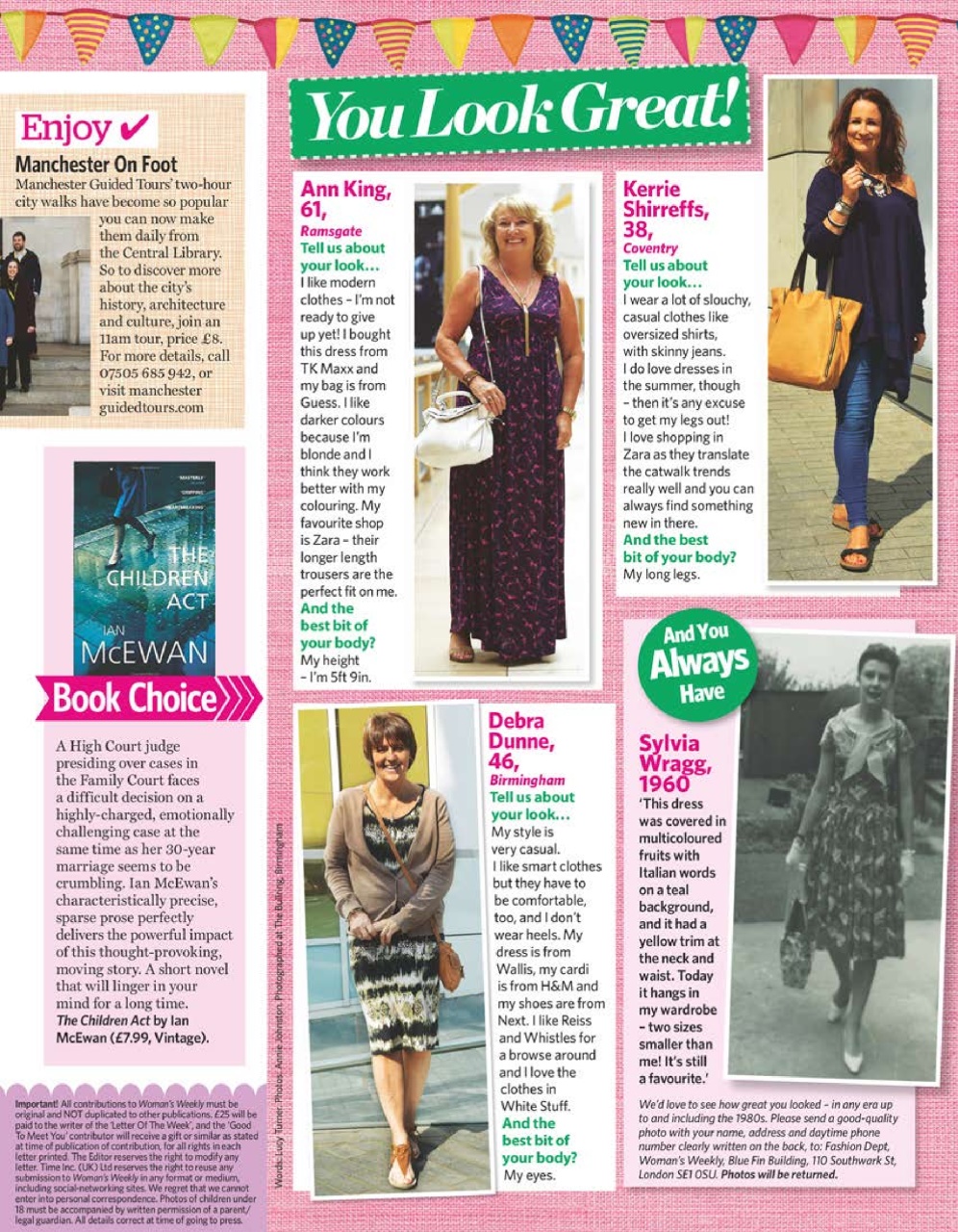 Woman's Weekly Preview Pages