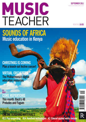 Music Teacher issue September 2011