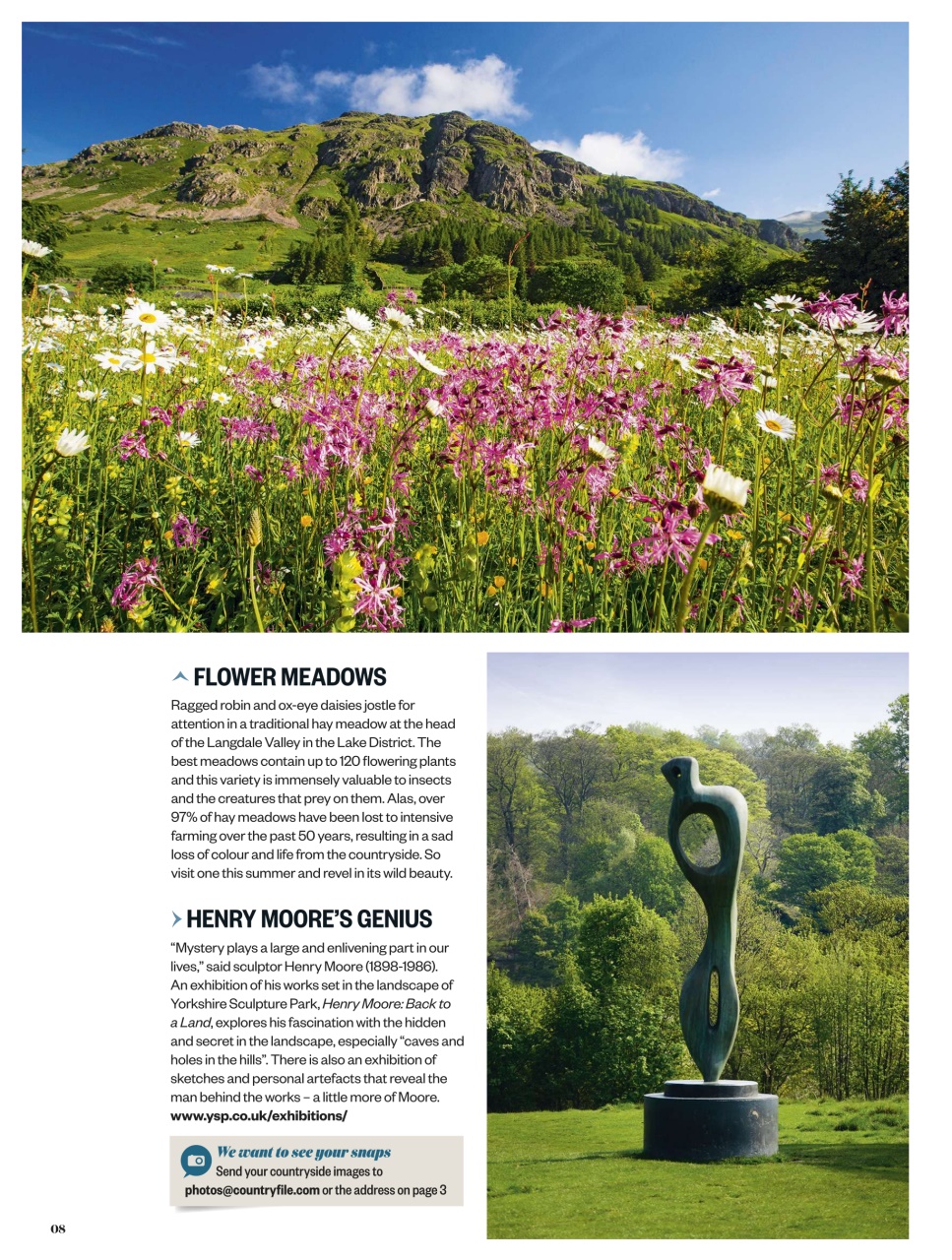 BBC Countryfile Magazine Preview Pages