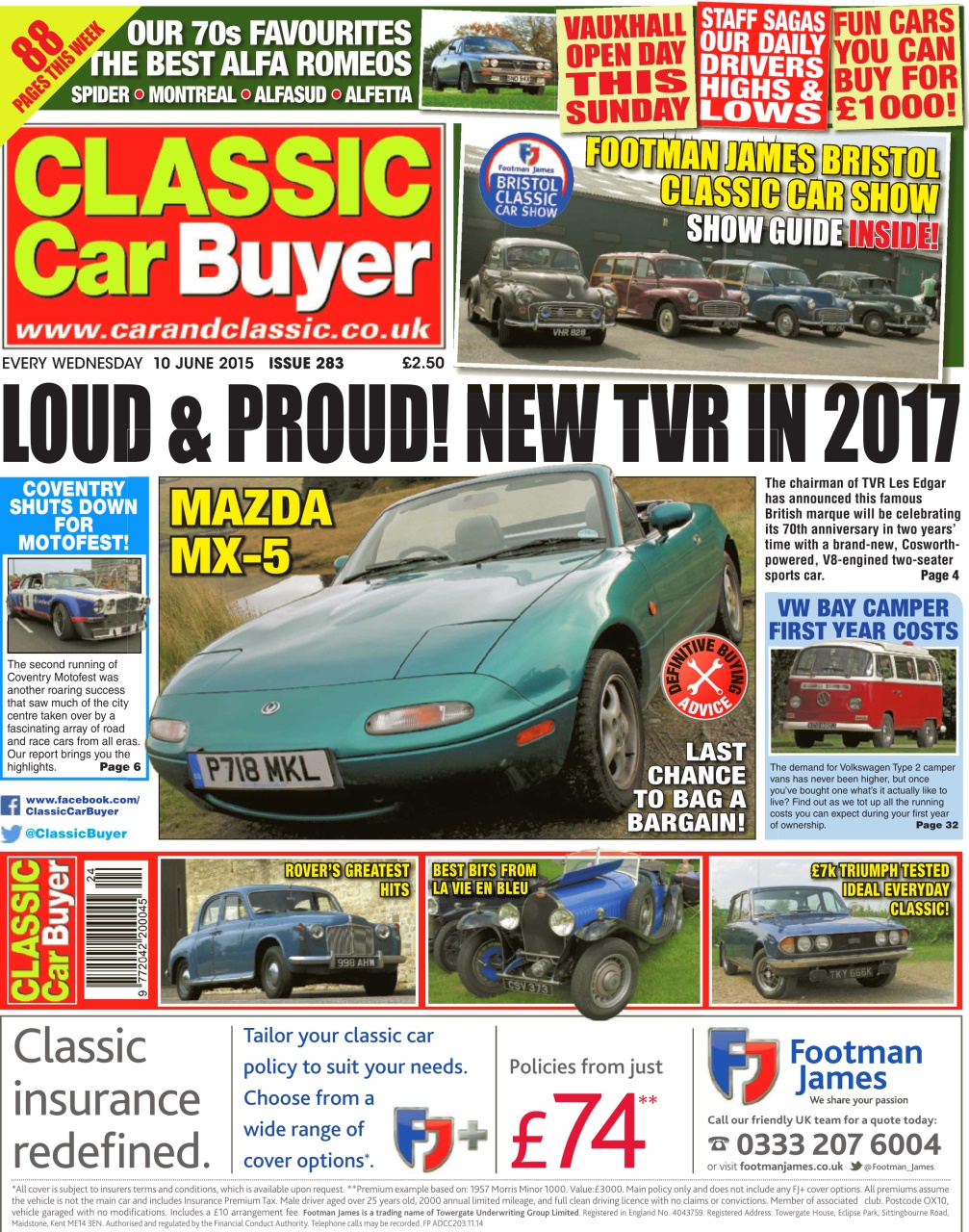 Classic Car Buyer Preview Pages