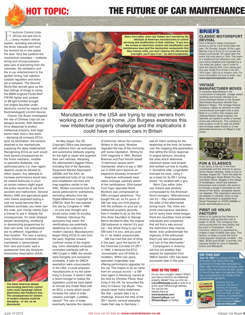 Classic Car Buyer Preview Pages