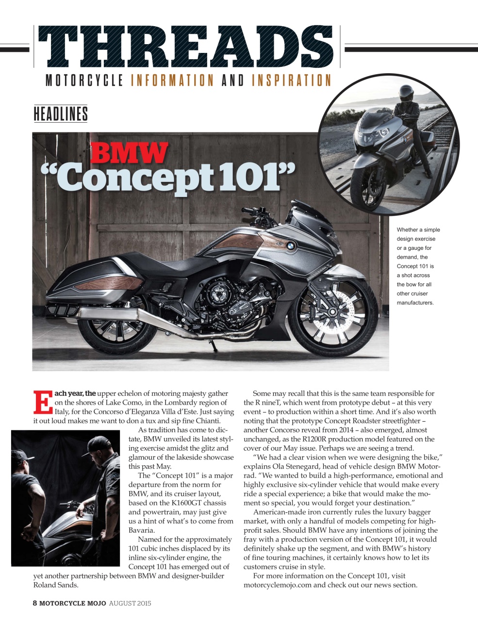 Motorcycle Mojo Preview Pages