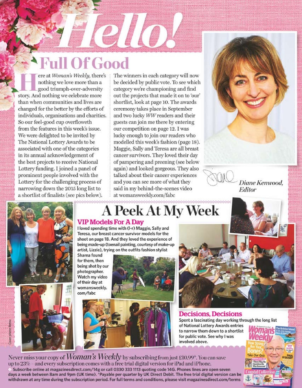 Woman's Weekly Preview Pages