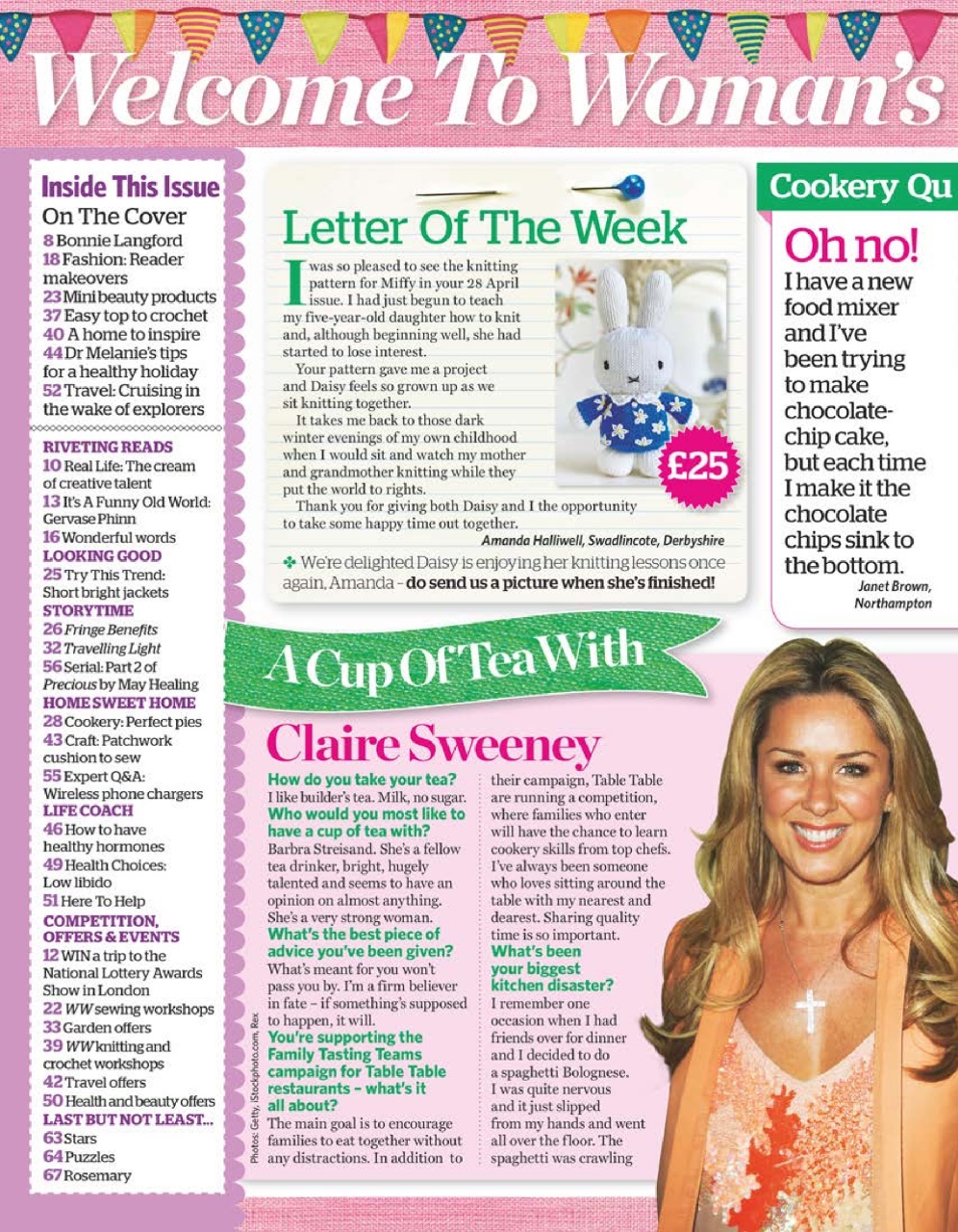 Woman's Weekly Preview Pages