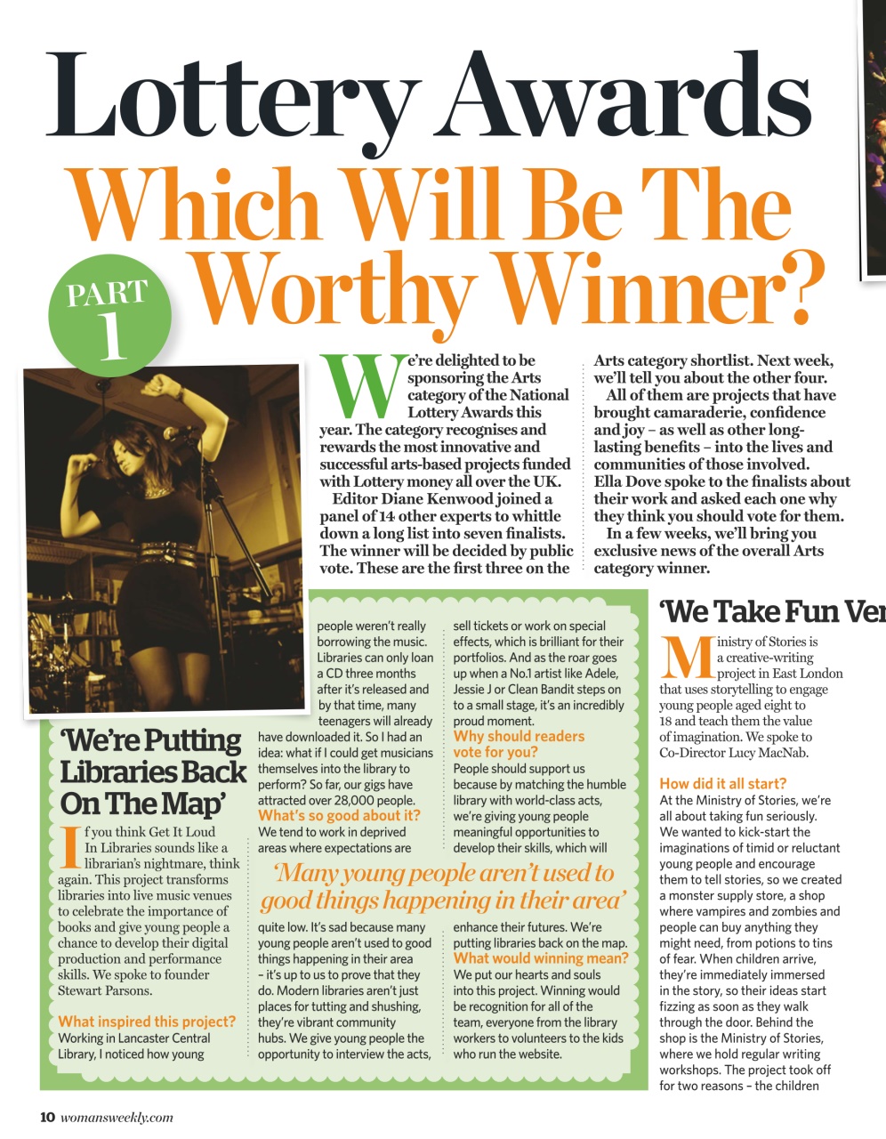 Woman's Weekly Preview Pages