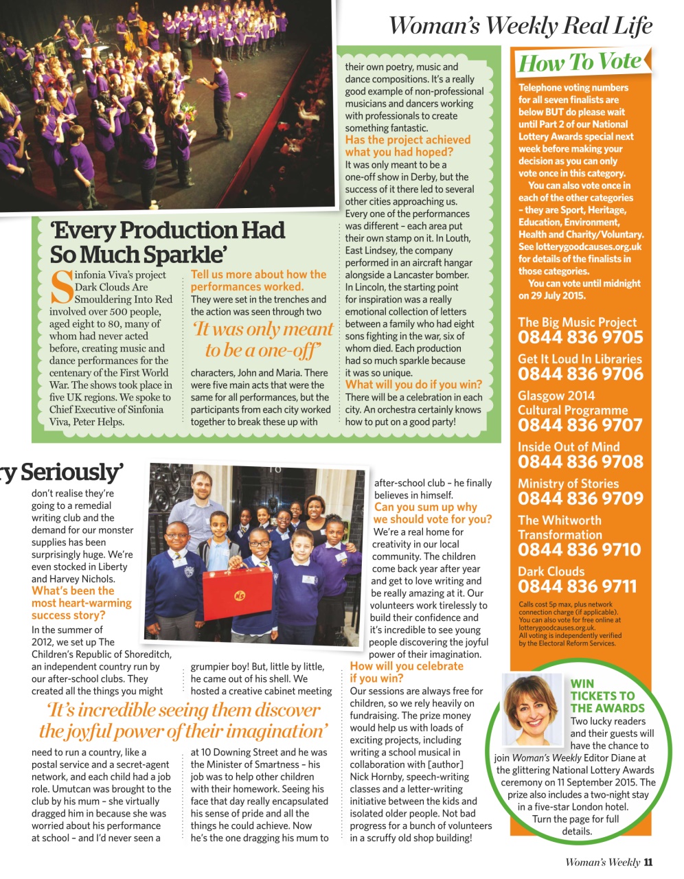 Woman's Weekly Preview Pages