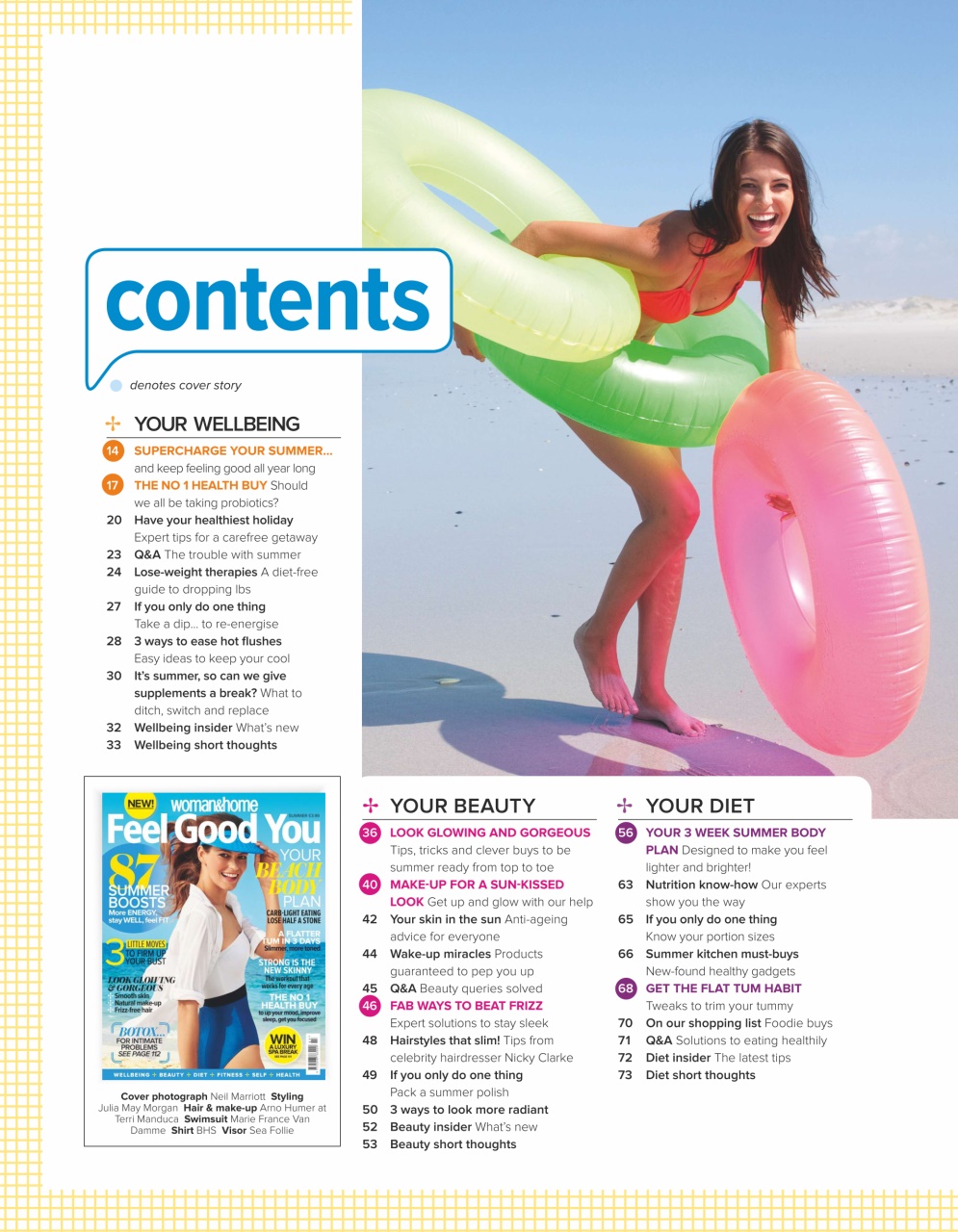 Woman&Home Feel Good You Preview Pages