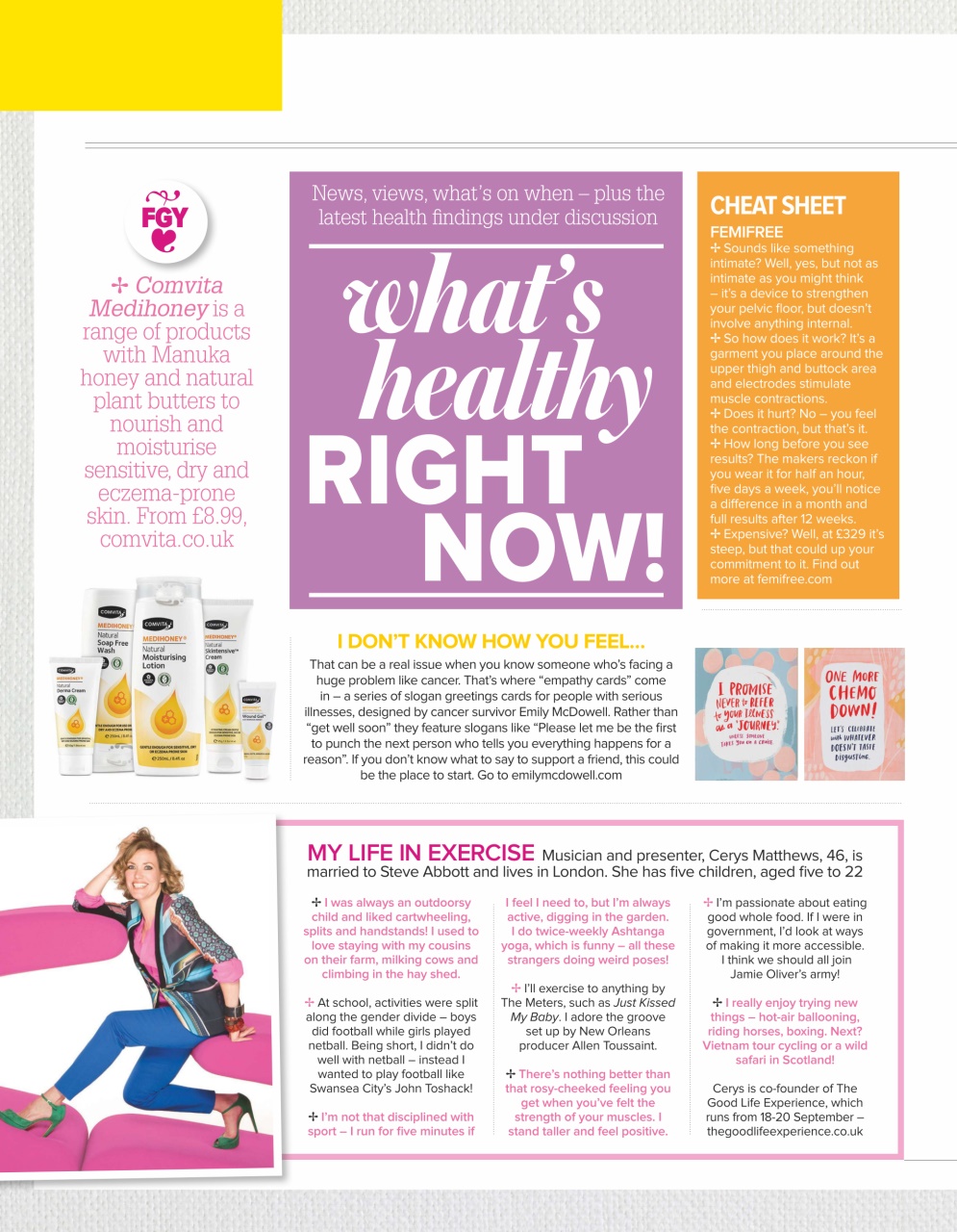 Woman&Home Feel Good You Preview Pages