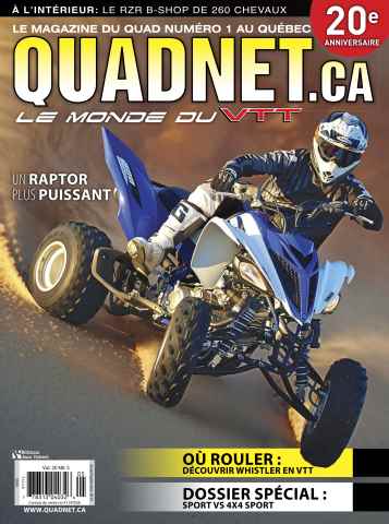 Quadnet issue Août Sept 2015