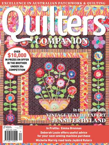 Quilters Companion issue Issue#74 Aug/Sep 15