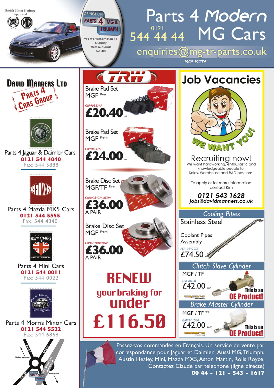 MG Enthusiast Preview Pages