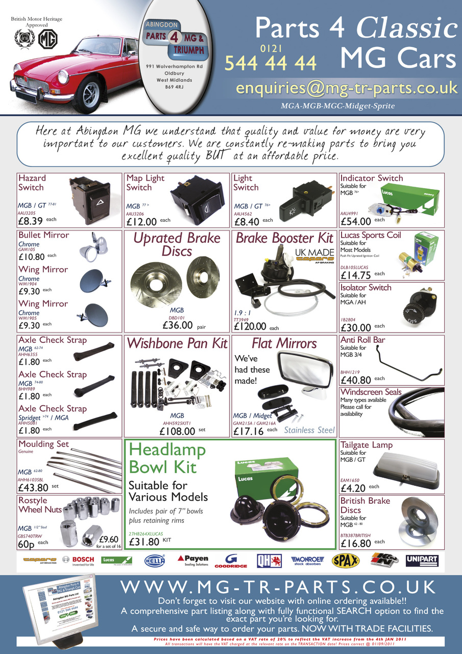 MG Enthusiast Preview Pages