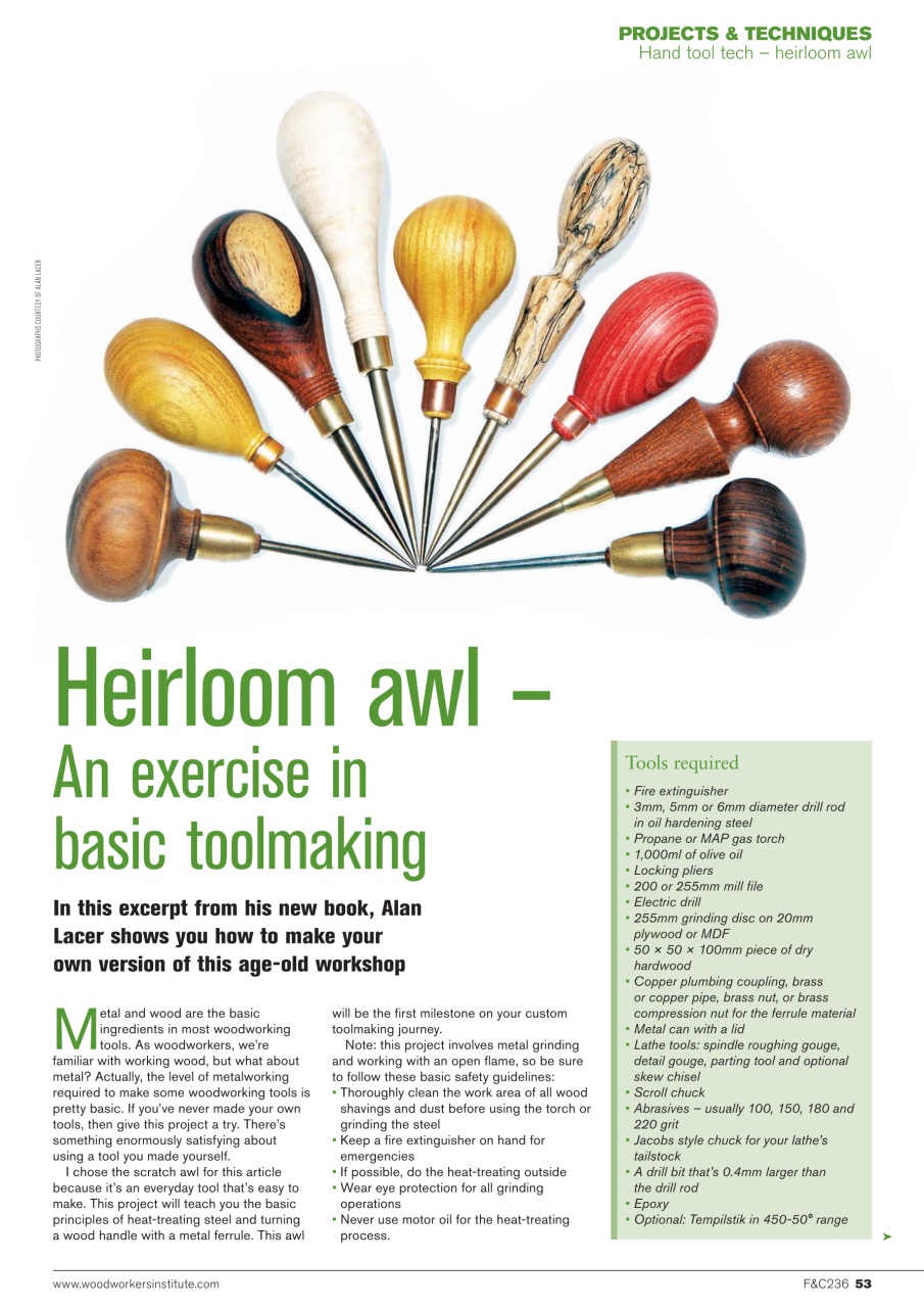 Furniture & Cabinetmaking Preview Pages