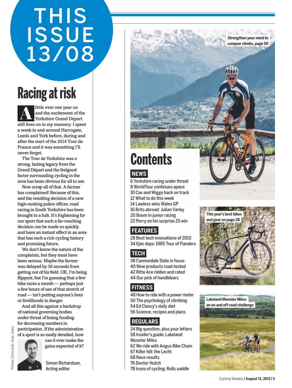 Cycling Weekly Preview Pages