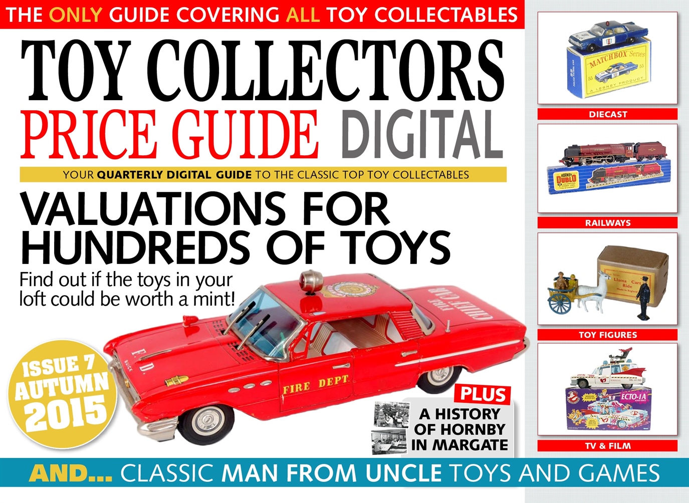 Toy Collectors Price Guide Magazine Autumn 2015 Subscriptions