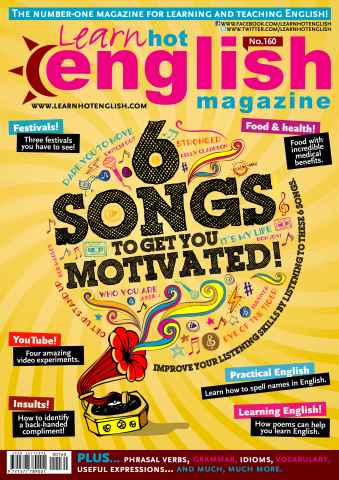 Learn Hot English 160 September 2015 issue  issue Learn Hot English 160 September 2015 issue 