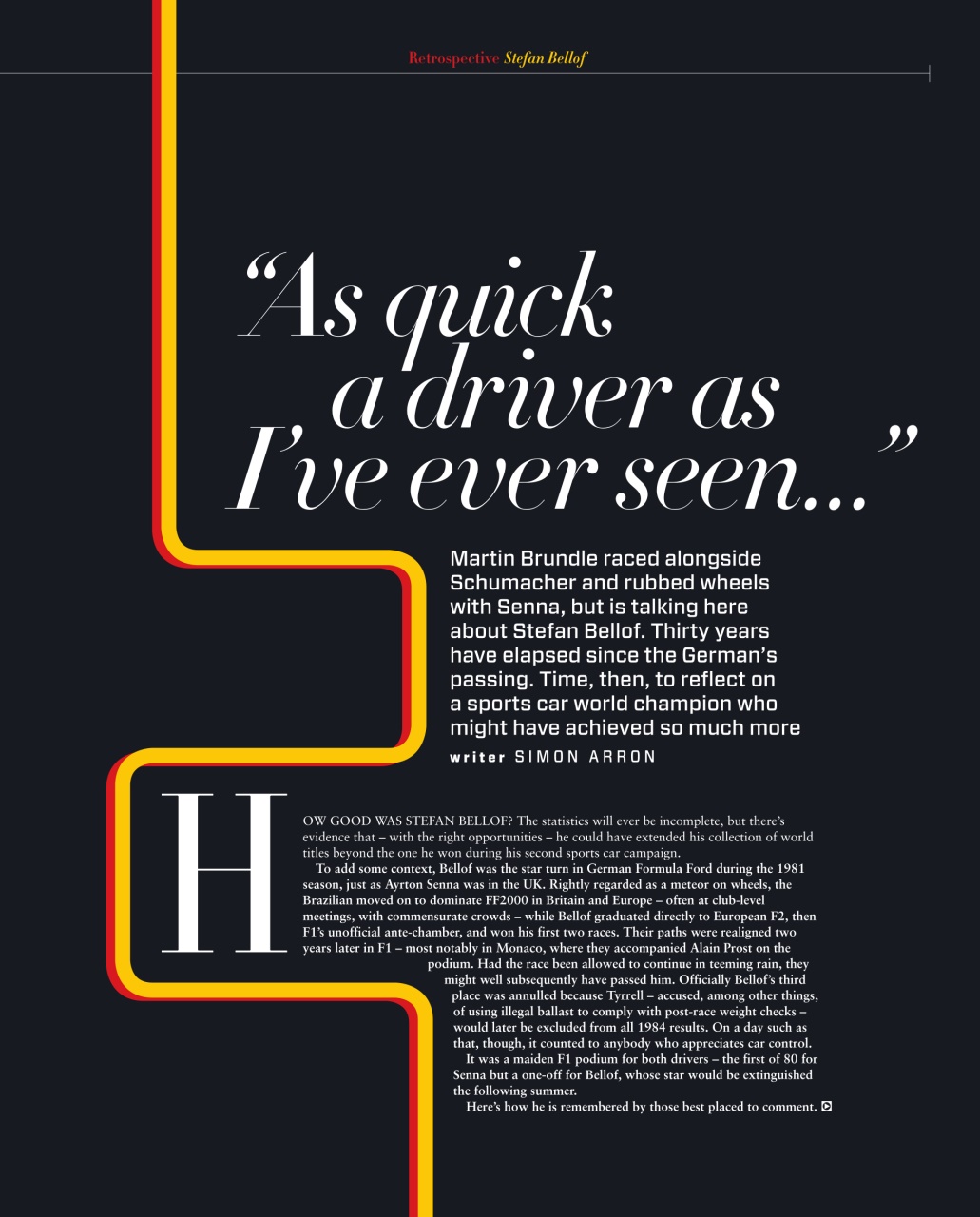 Motor Sport Magazine Preview Pages