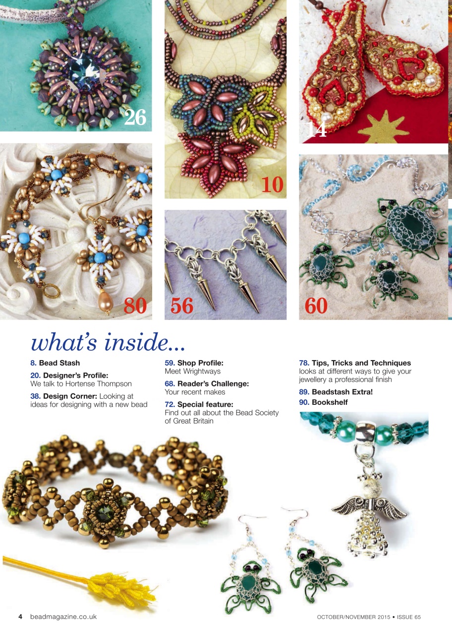 Bead & Jewellery Magazine Preview Pages