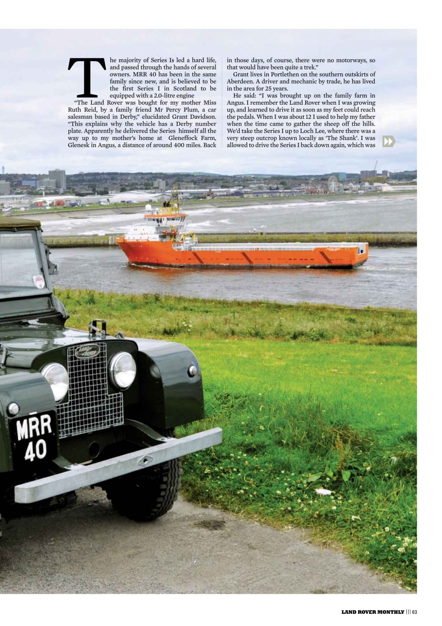 Land Rover Monthly Preview Pages