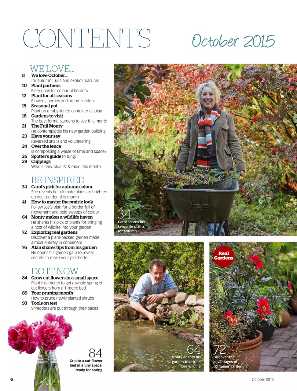 BBC Gardeners’ World Magazine Preview Pages