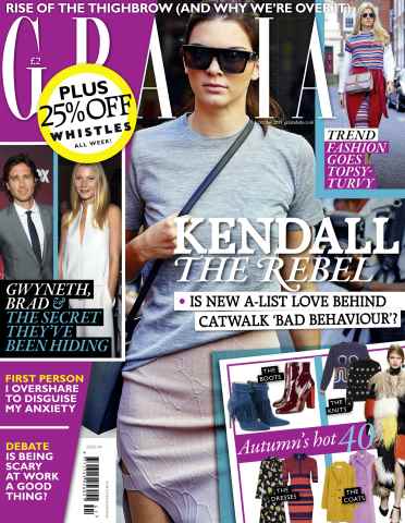 Grazia issue 5th October 2014