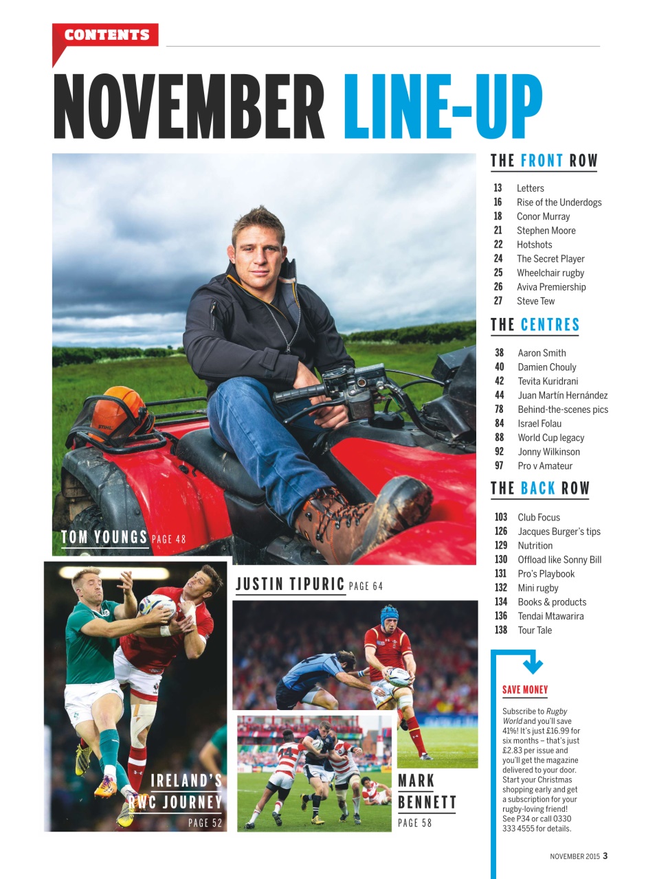 Rugby World Preview Pages