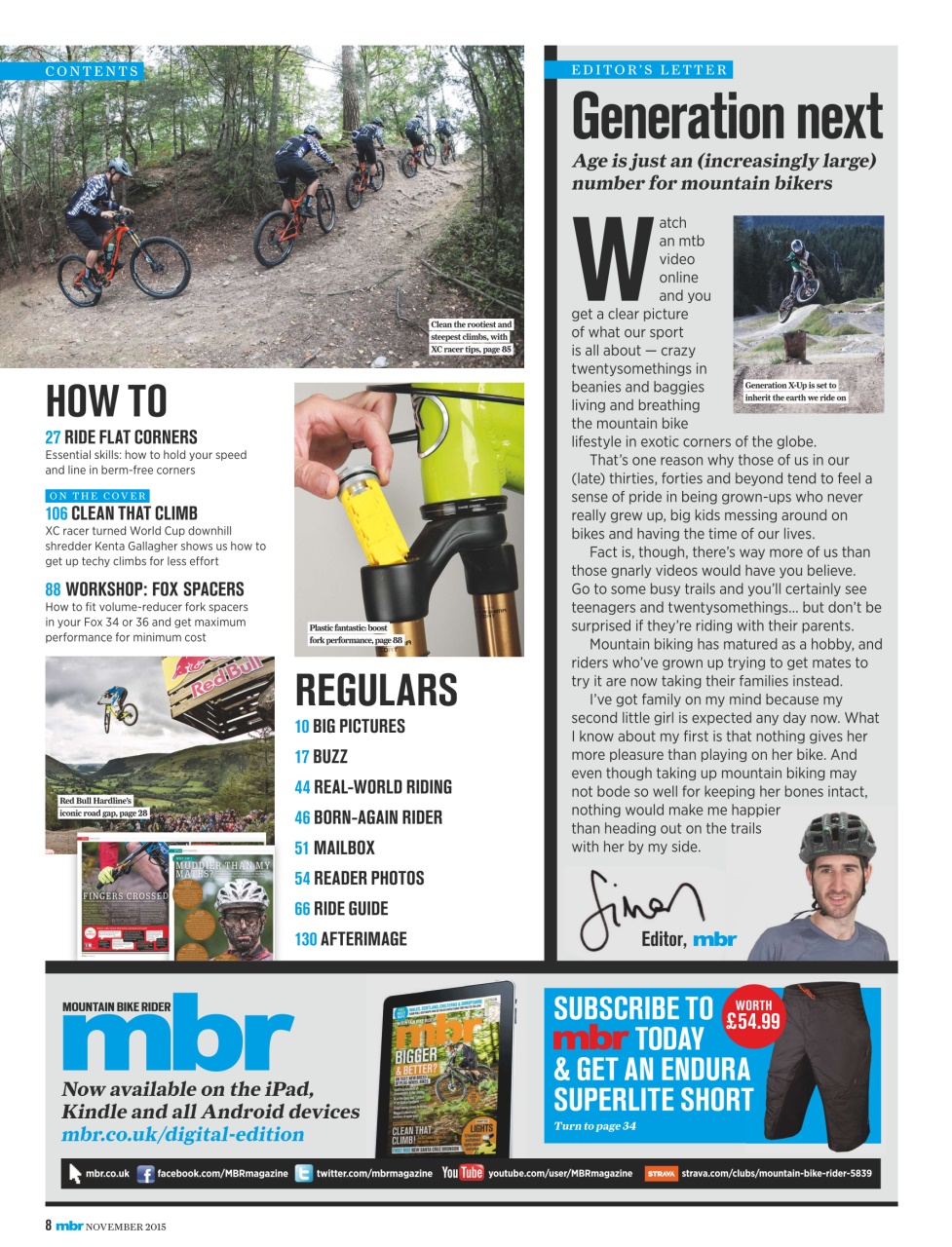 Mountain Bike Rider Preview Pages