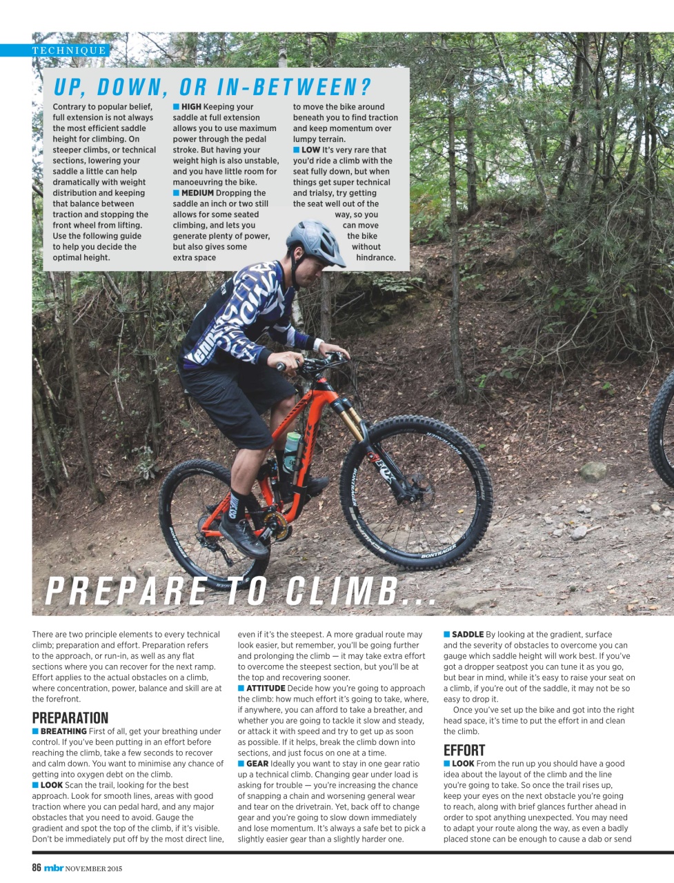Mountain Bike Rider Preview Pages