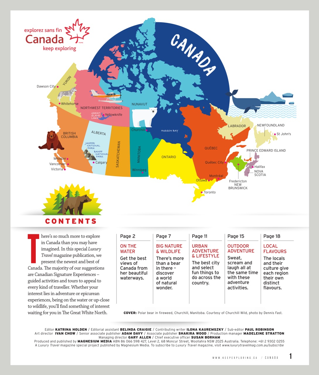 Luxury Travel Preview Pages