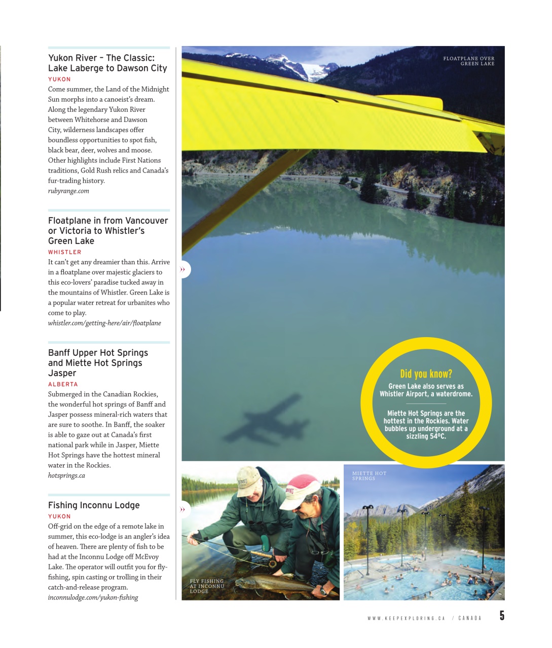 Luxury Travel Preview Pages