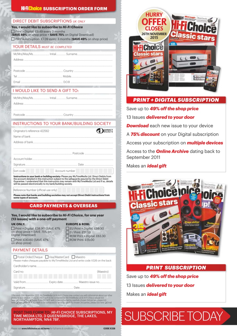 Hi-Fi Choice Preview Pages