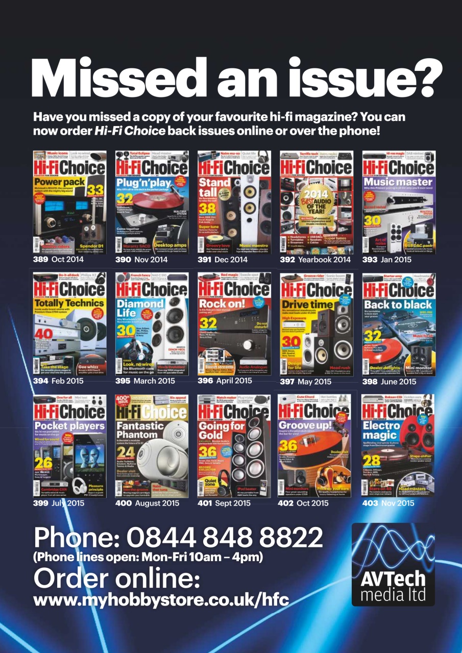 Hi-Fi Choice Preview Pages