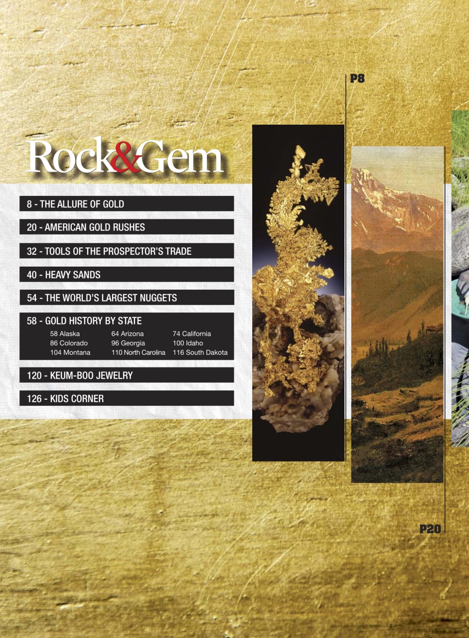 Rock&Gem Magazine Preview Pages