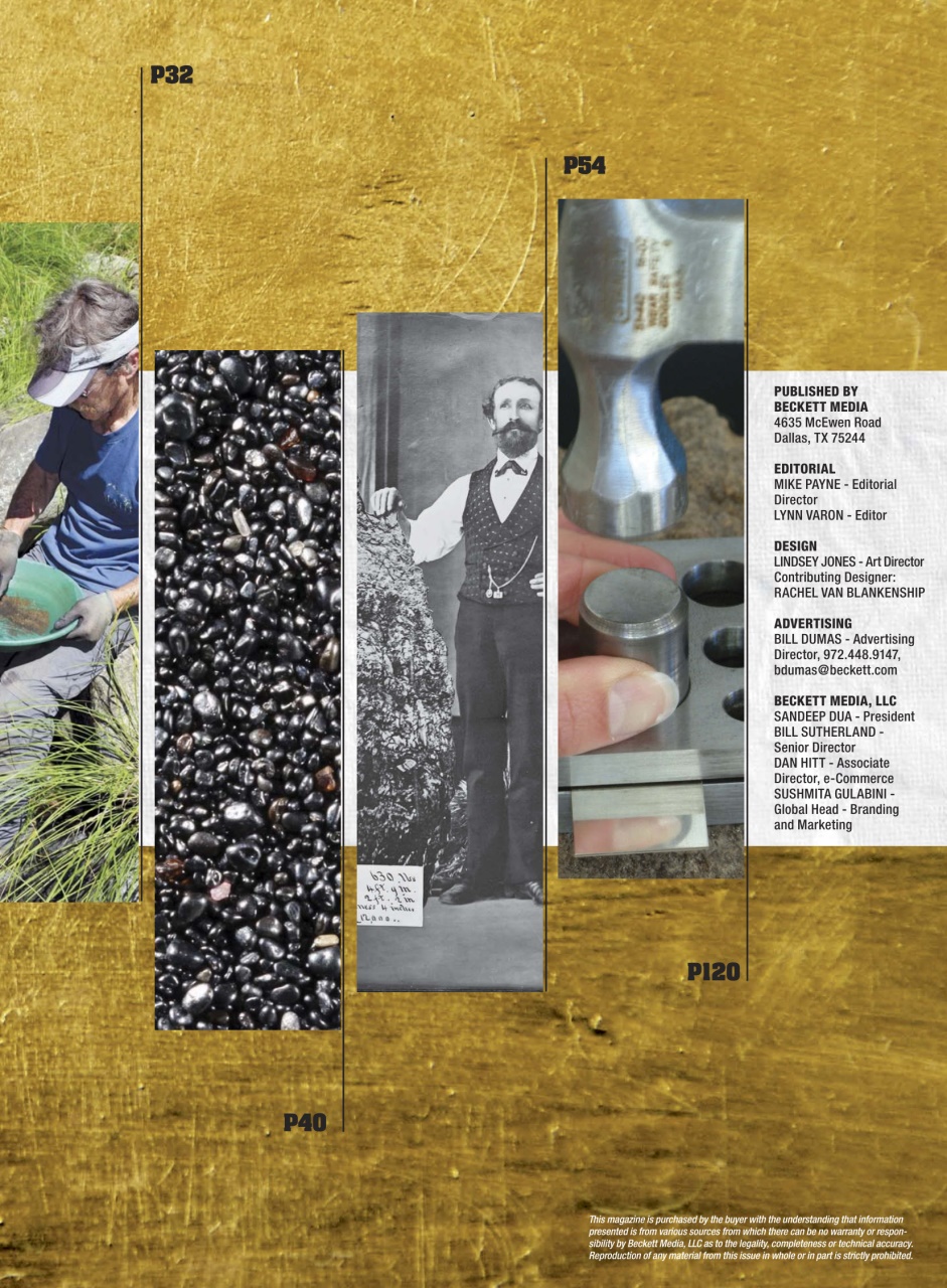 Rock&Gem Magazine Preview Pages