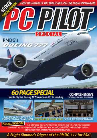 PMDG's Boeing 777 - PC Pilot Special issue PMDG's Boeing 777 - PC Pilot Special