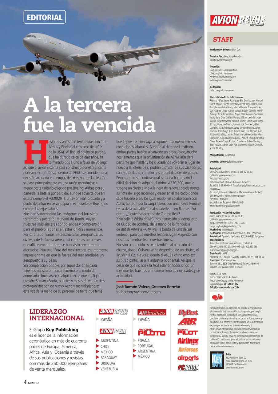 Avion Revue Internacional Preview Pages