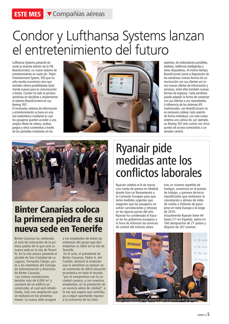 Avion Revue Internacional Preview Pages