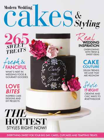 Modern Wedding Cakes - Issue 18 issue Modern Wedding Cakes - Issue 18