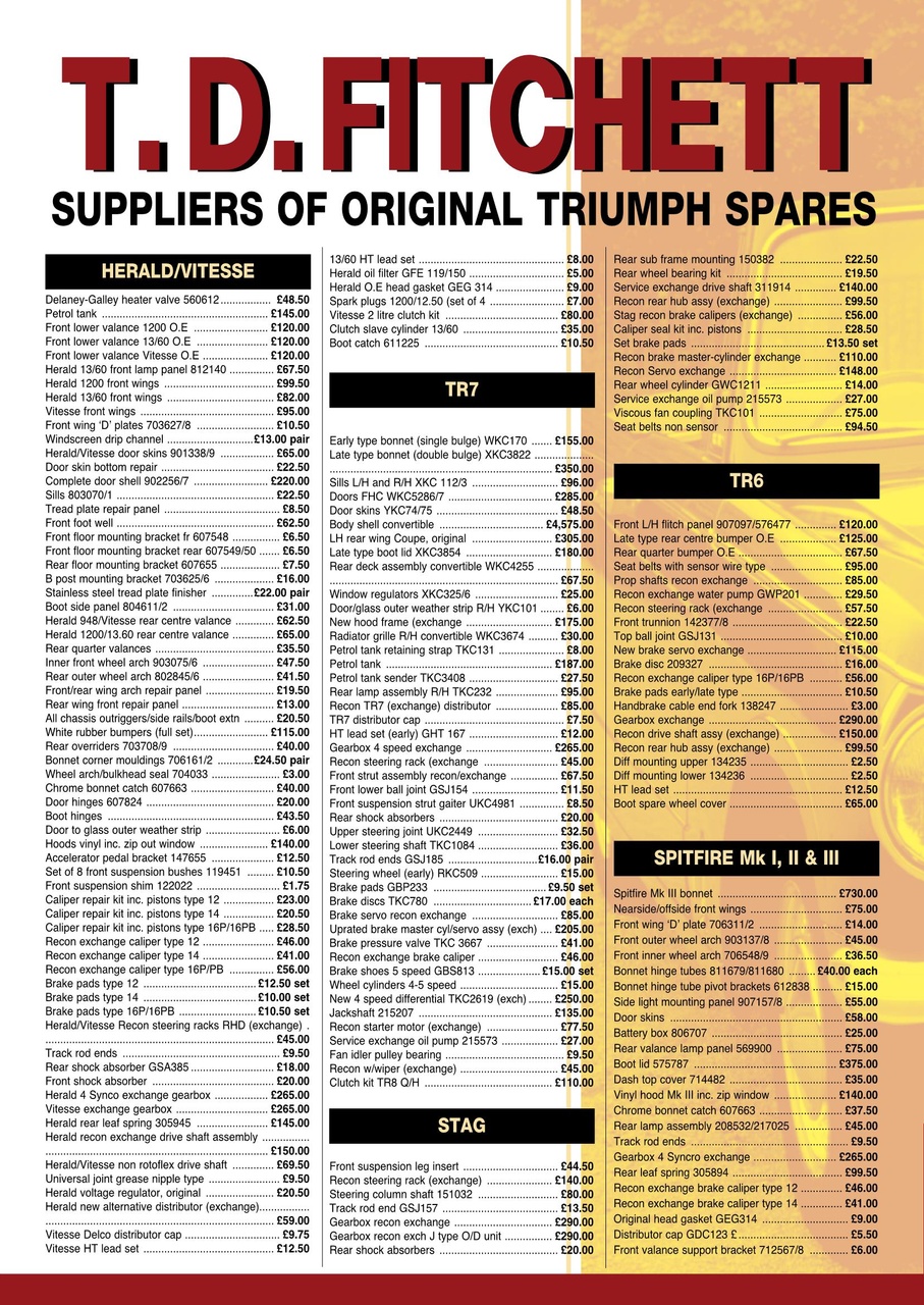 Triumph World Preview Pages