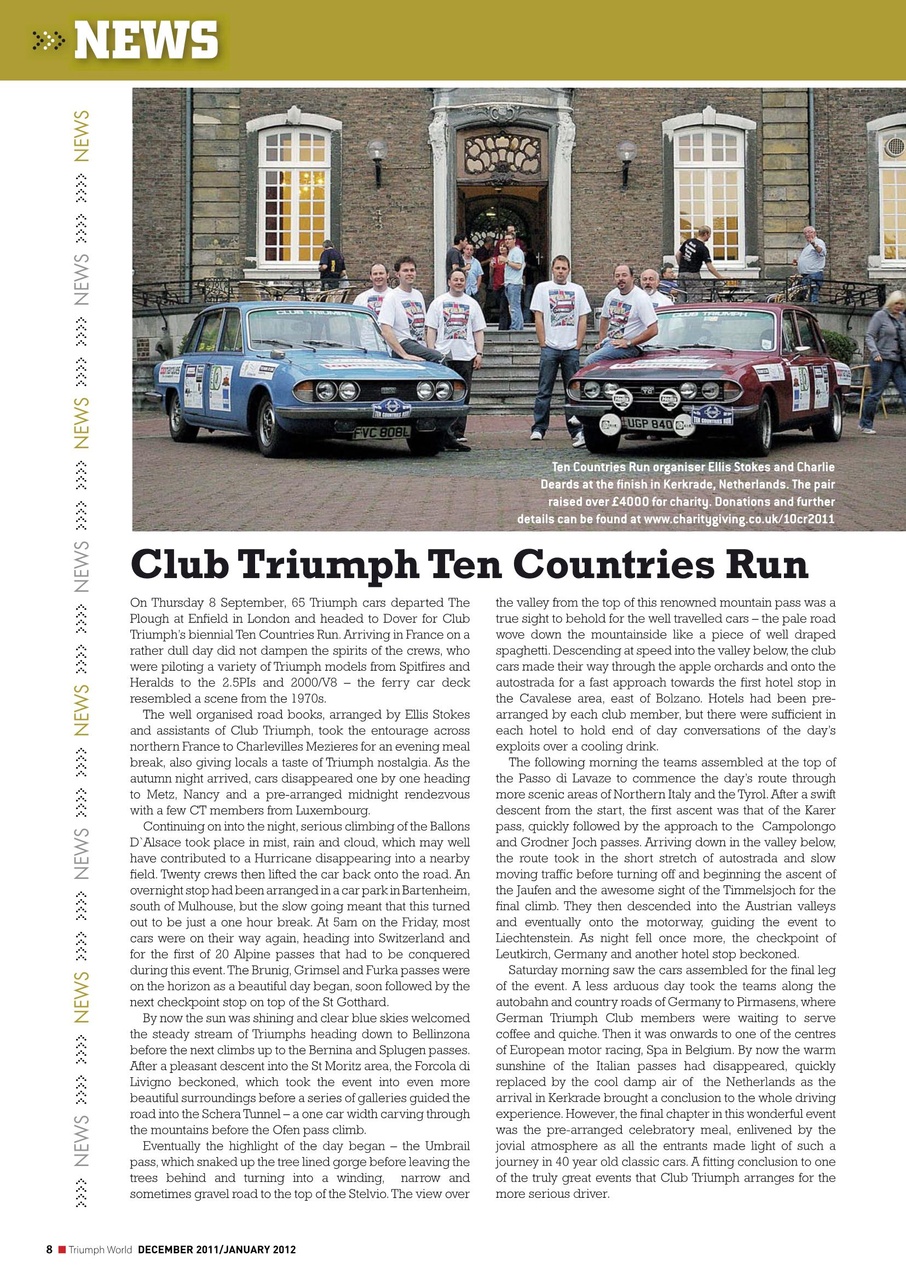 Triumph World Preview Pages
