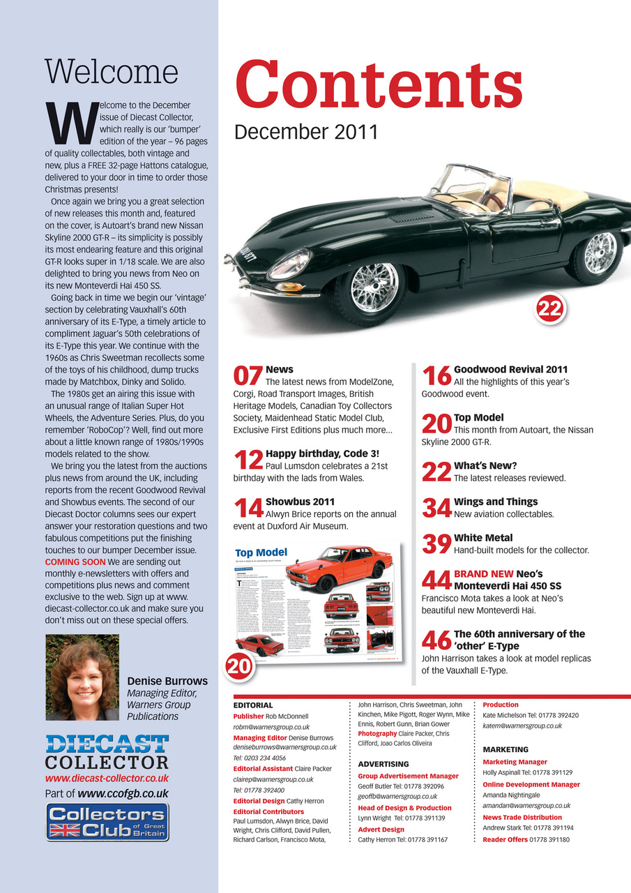 Diecast Collector Preview Pages