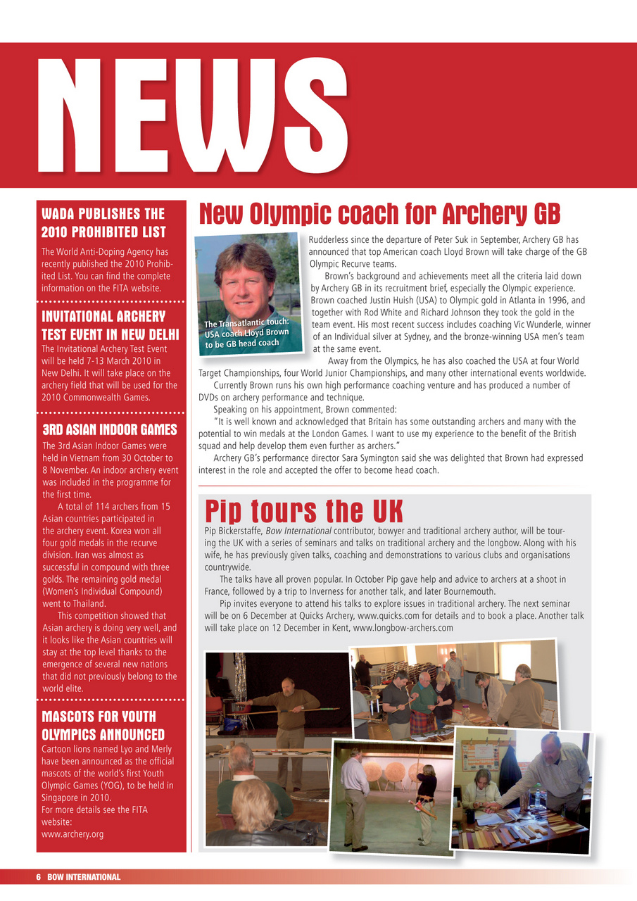 Bow International Preview Pages