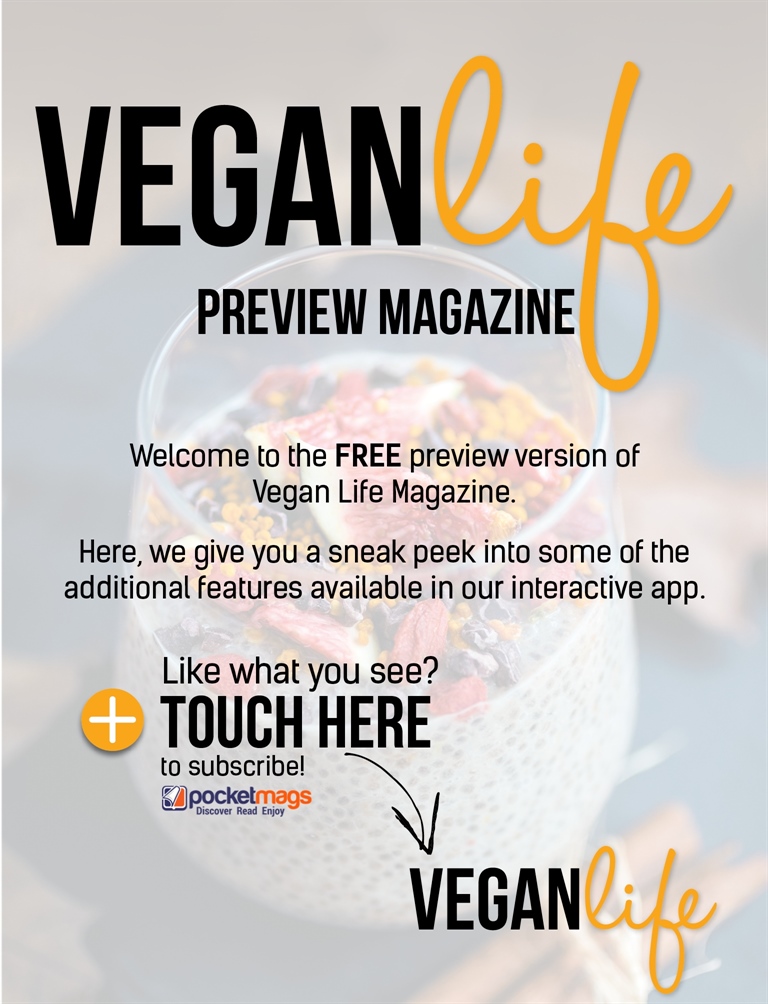 Vegan Life Magazine Vegan Life Magazine Free Preview Subscriptions