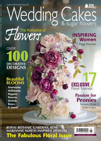 Issue 26 - Wedding Cakes & Sugar Flowers issue Issue 26 - Wedding Cakes & Sugar Flowers