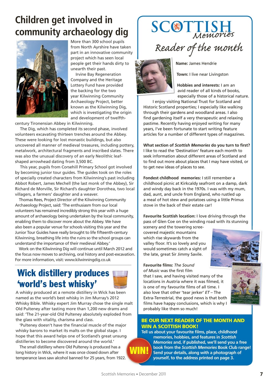 Scottish Memories Preview Pages