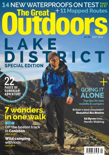 TGO - The Great Outdoors Magazine - May 2016 Lake District 