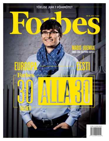 Forbes Estonia #38 issue Forbes Estonia #38