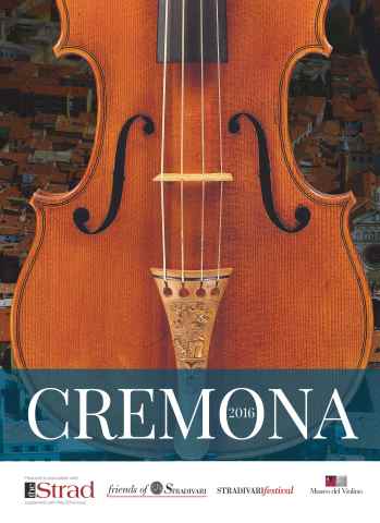 FREE Cremona 2016 issue FREE Cremona 2016